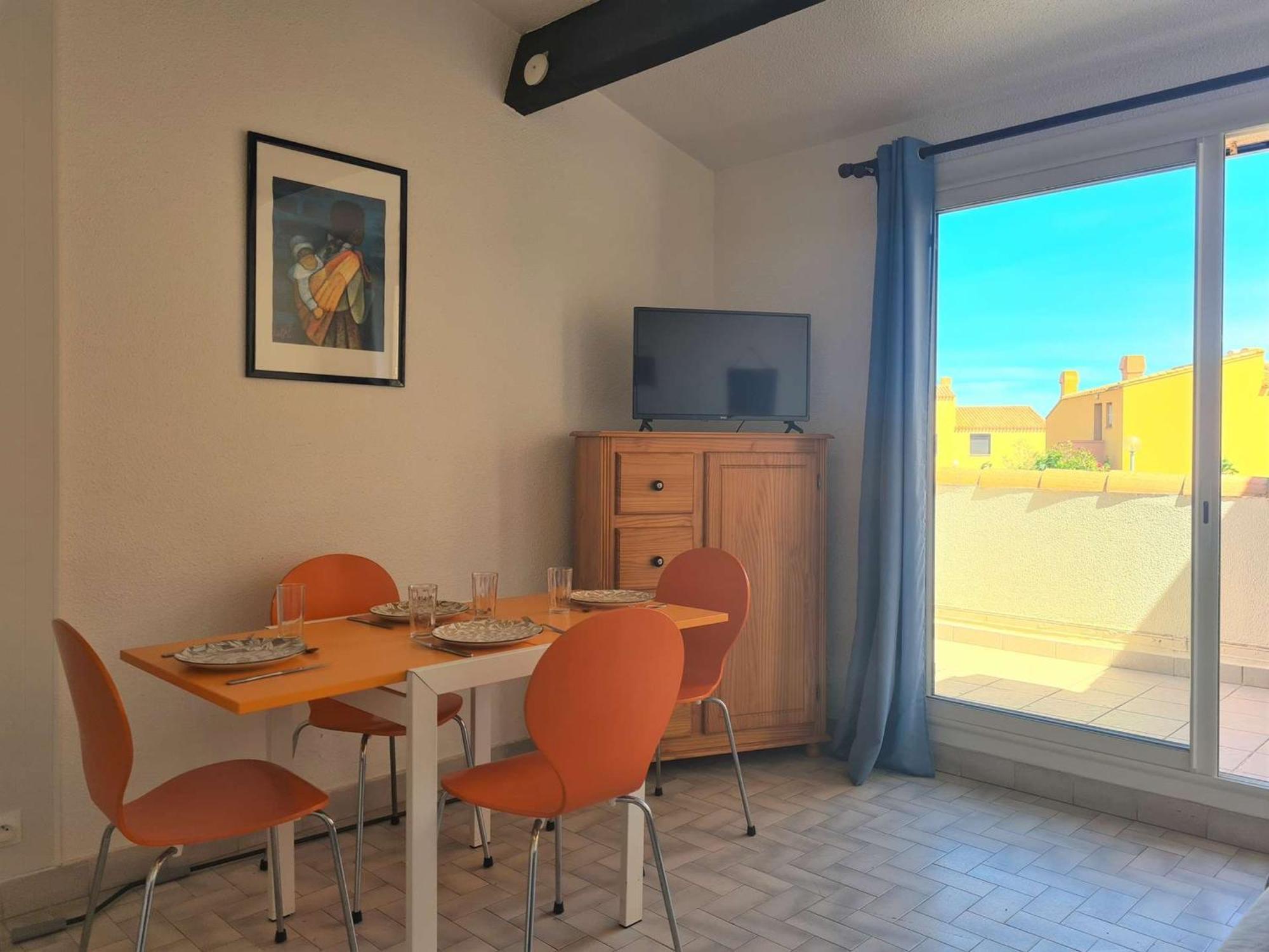 Appartement T2 Avec Parking Et Acces Direct A La Plage - Fr-1-249-129 Agde Dış mekan fotoğraf