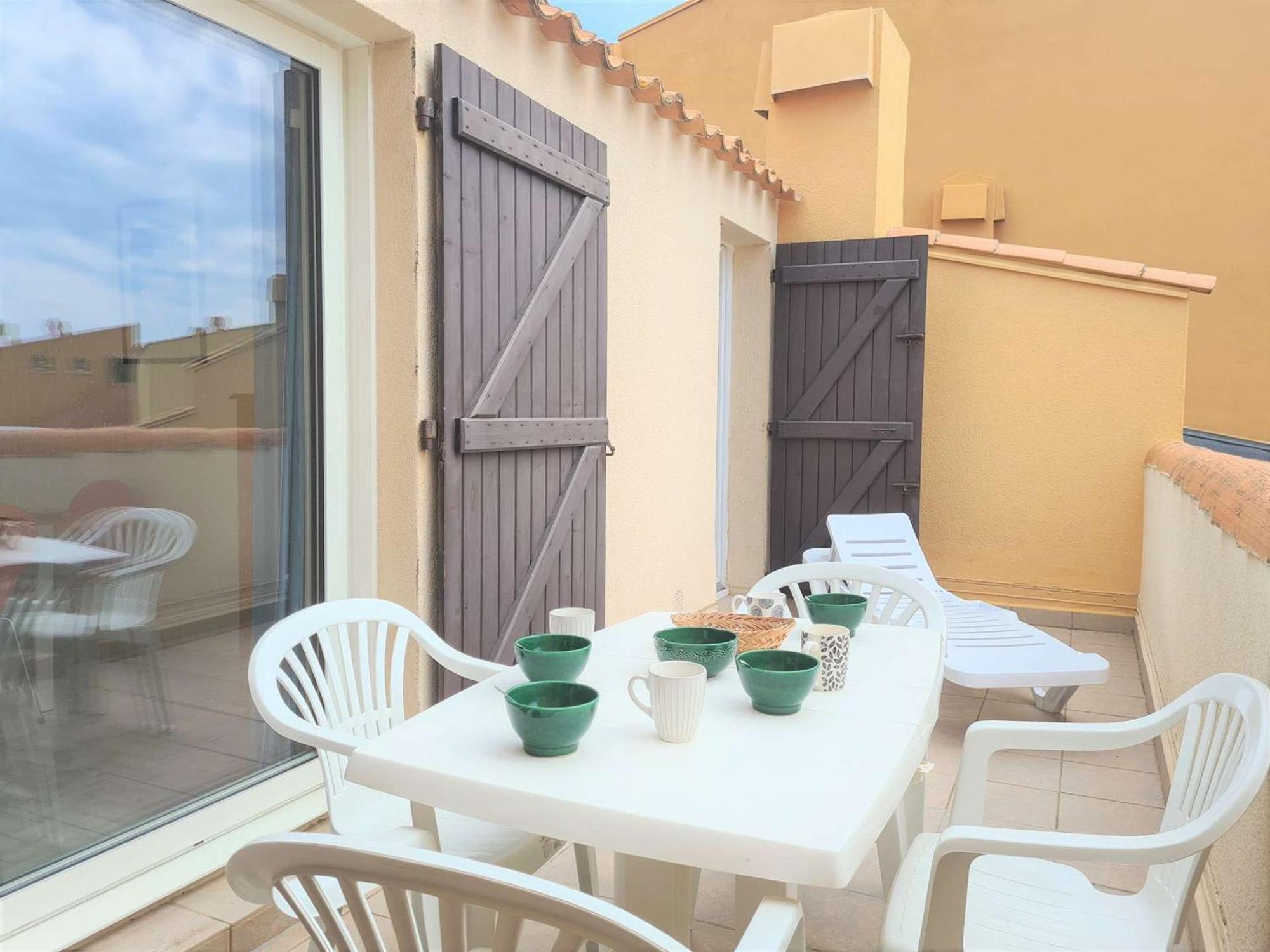 Appartement T2 Avec Parking Et Acces Direct A La Plage - Fr-1-249-129 Agde Dış mekan fotoğraf
