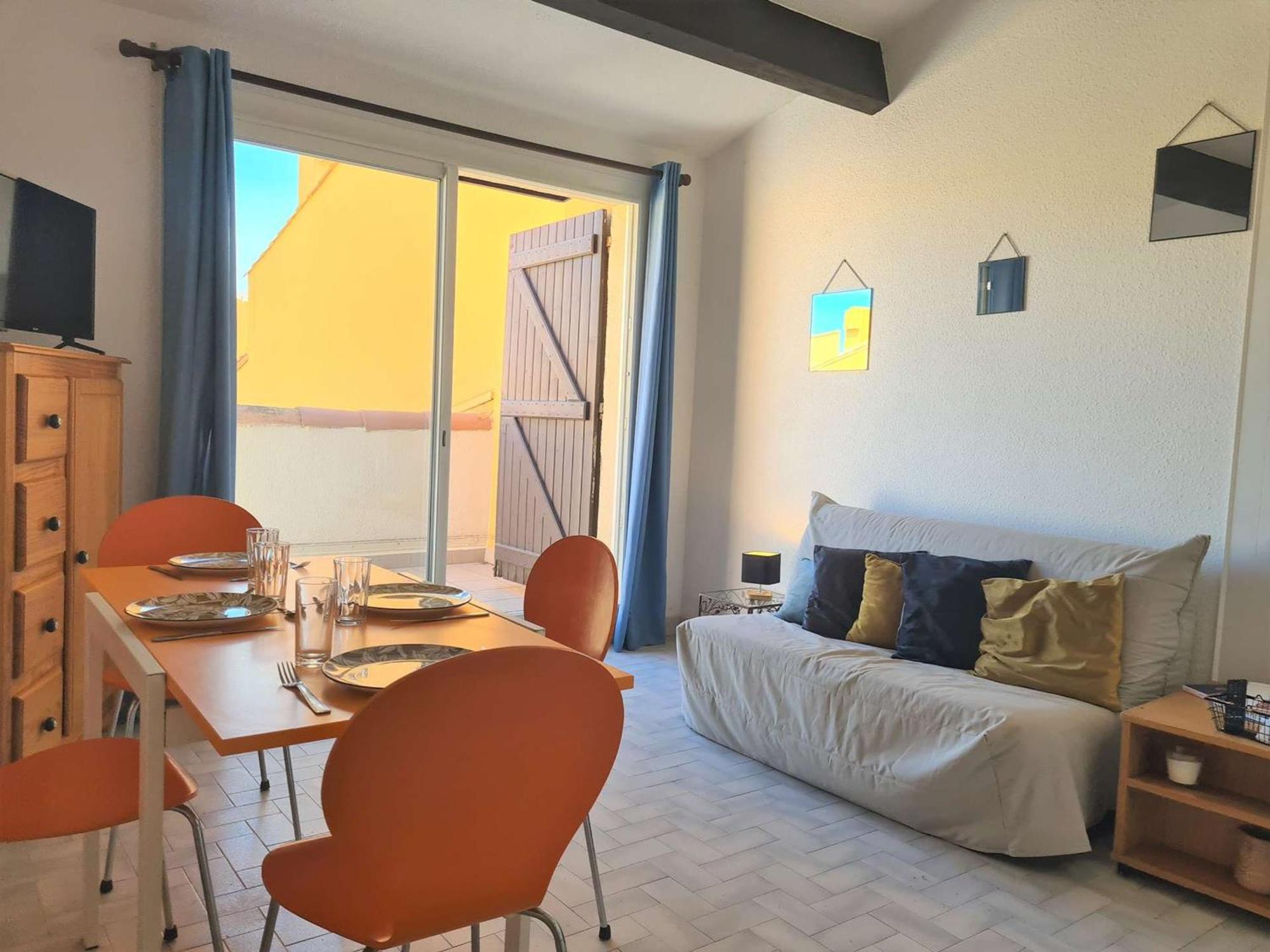 Appartement T2 Avec Parking Et Acces Direct A La Plage - Fr-1-249-129 Agde Dış mekan fotoğraf